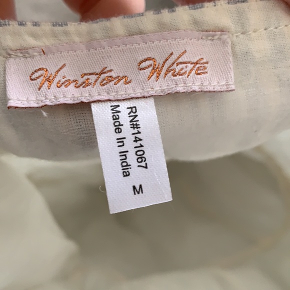 Winston White linen jumpsuit - Picture 3 of 9